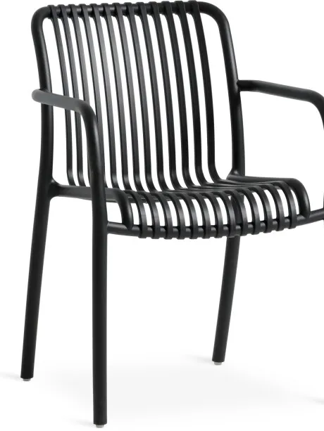 Silla apilable NABBEN negro en Negro - Muebles para el exterior, Uruguay | JYSK