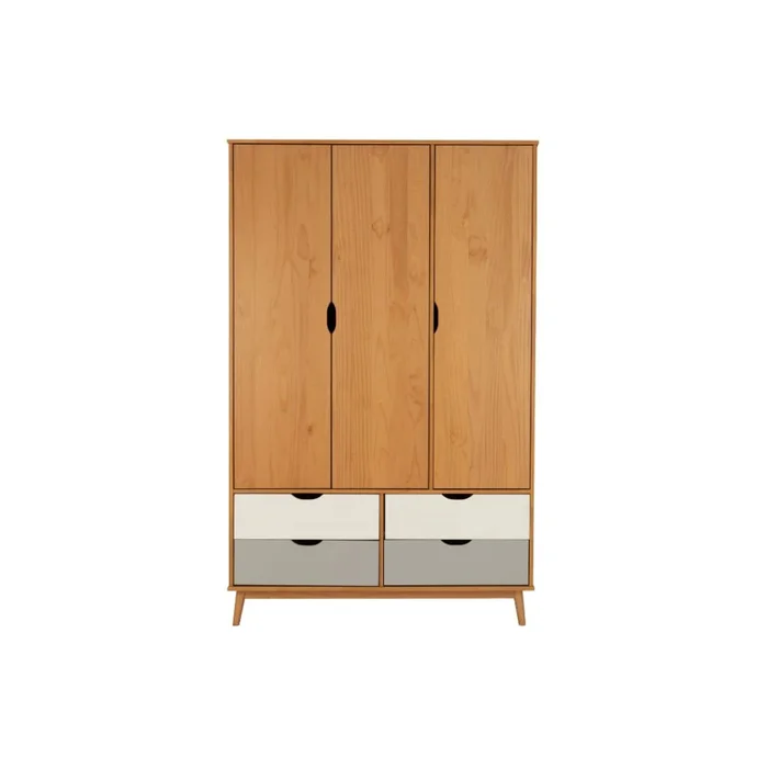 Ropero 3 Puertas Línea Praga en Multicolor - Roperos y placares, Uruguay | Ecowood, vista 7