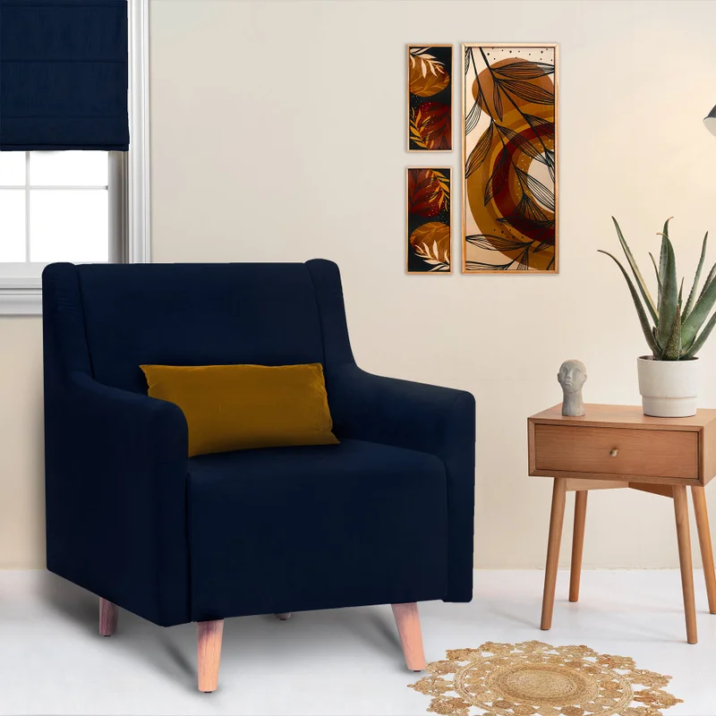 Butaca DURHAM en Azul - Sillones y sofás, Uruguay | Unsi, vista 3