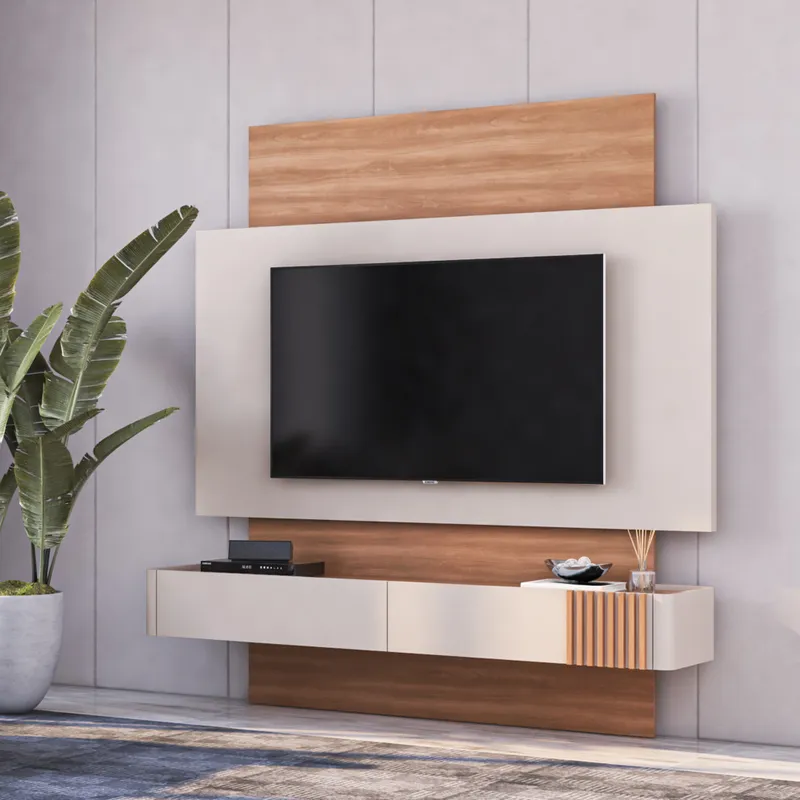 Panel para TV Kobe - Aparadores y recibidores, Uruguay | RM Muebles y Deco
