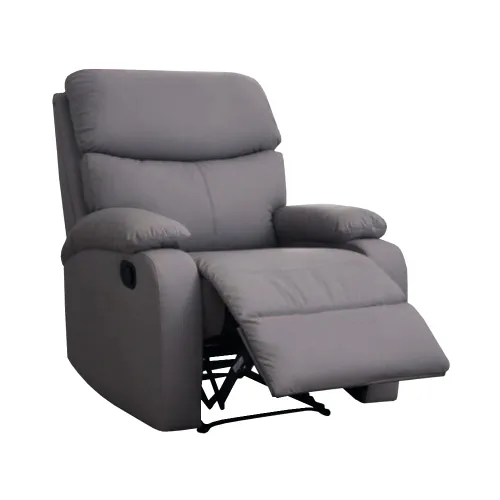 Butaca Sofa Living 1 Cuerpo Reclinable Manual Premium Grafito - Butacas, banquetas y puffs, Uruguay | Lais Muebles
