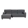 Sofá C/chaise Gris Tela Excelence Izq en Gris - Sillones y sofás, Uruguay | Divino, vista 2 de 8