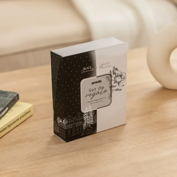 Set Regalo de 2 Aromatizantes de Ambiente Black and White en Multicolor - Velas y Portavelas, Uruguay | Arredo, vista 2