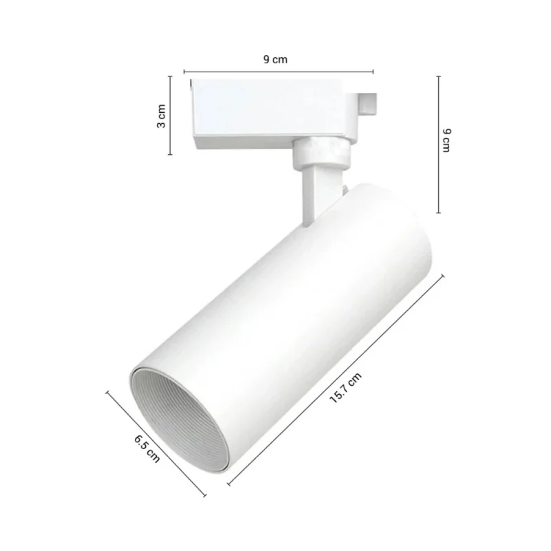 Track Light LED Lali 20W Blanco Luz Neutra en Blanco - Lámparas colgantes, Uruguay | Serlux, vista 6
