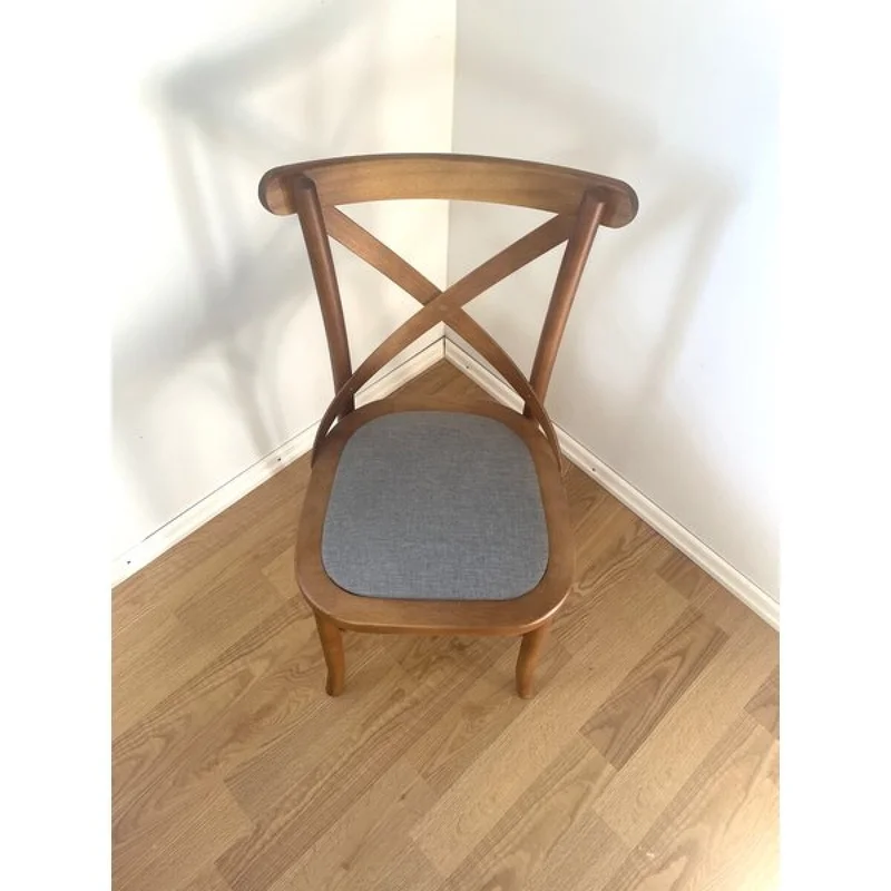 Silla españa tapizada — Serra Amoblamientos en Madera natural - Sillas, Uruguay | Serra Amoblamientos, vista 4