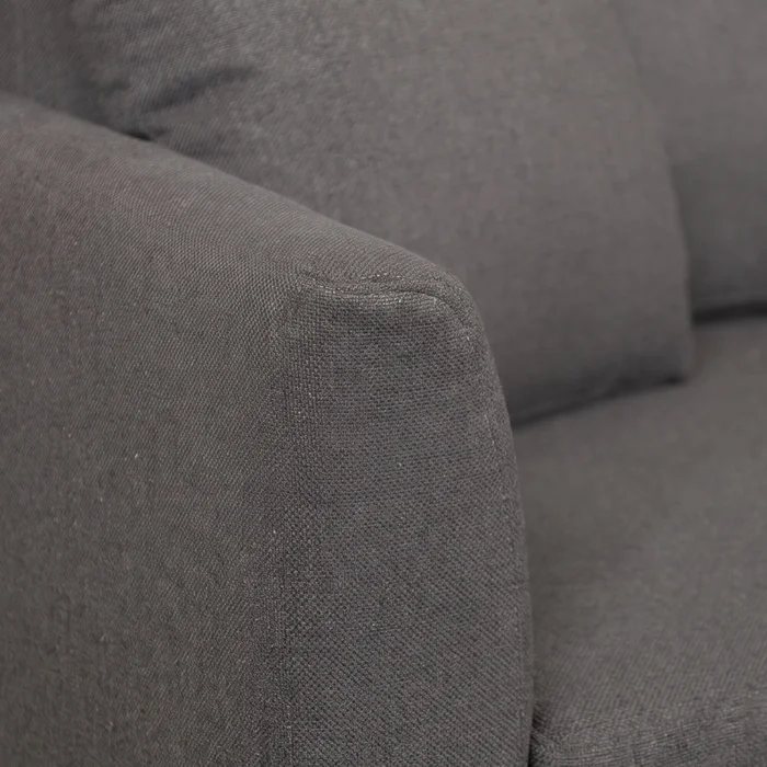 Rinconera Logan - Tela Aquaclean - 3 cuerpos - A fabricar en Gris - Sillones y sofás, Uruguay | Nyr, vista 3
