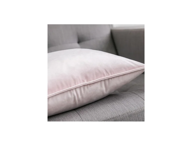 Almohadón Velvet Pink con borde en Rosa - Textiles, Uruguay | Finkel, vista 3