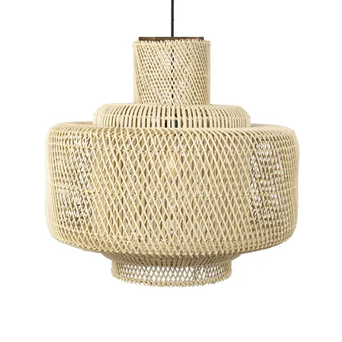 L. COLGAR SUDÁFRICA 60XH56 RATTAN NATURAL - Lámparas colgantes, Uruguay | Masinfinito Casa