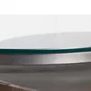 Mesa Ratona Metal-vidrio-y-madera Gris Silver Plata en PLATA - Mesas de living, Uruguay | Divino, vista 4 de 4