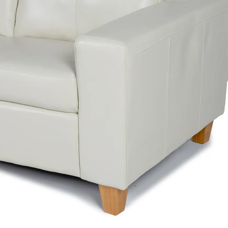 Rinconera Royale - Cuero Básico - Chaise Izquierdo - 509 (Off White) en Beige, Uruguay | Nyr, vista 5