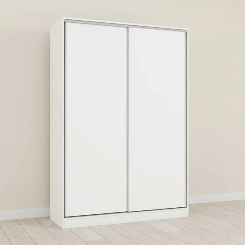Placard 2 Puertas Mdp Blanco Oxford en Blanco - Roperos y placares, Uruguay | Divino