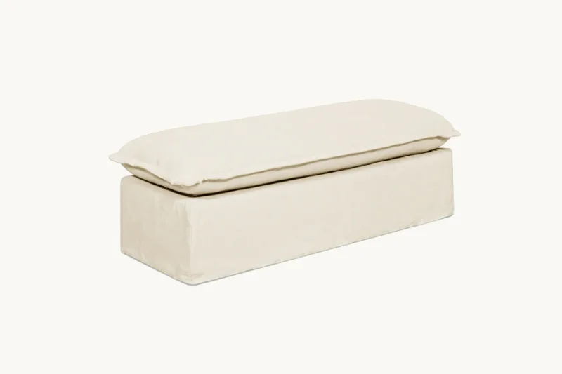 Puff con funda David en Beige - Sillones y sofás, Uruguay | Pieza Clave, vista 3