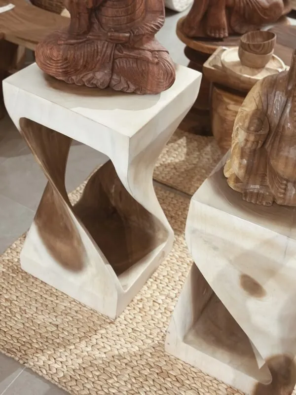 Banco Torneado Carmel en Madera natural - Butacas, banquetas y puffs, Uruguay | Balihai