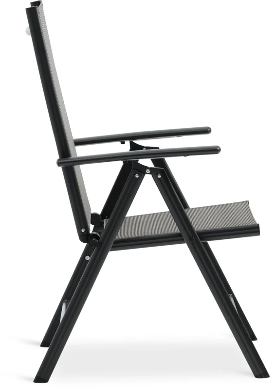 Silla reclinable MELLBY	negro en Negro - Muebles para el exterior, Uruguay | JYSK, vista 3