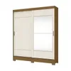 Ropero 2 Puertas B74 - Natural y beige en Multicolor - Roperos y placares, Uruguay | Rústico Hogar, vista 1 de 4