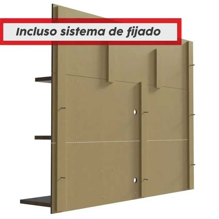 Panel TV con estante hasta 60 Pulgadas en Blanco - Muebles para TV, Uruguay | Balton, vista 11