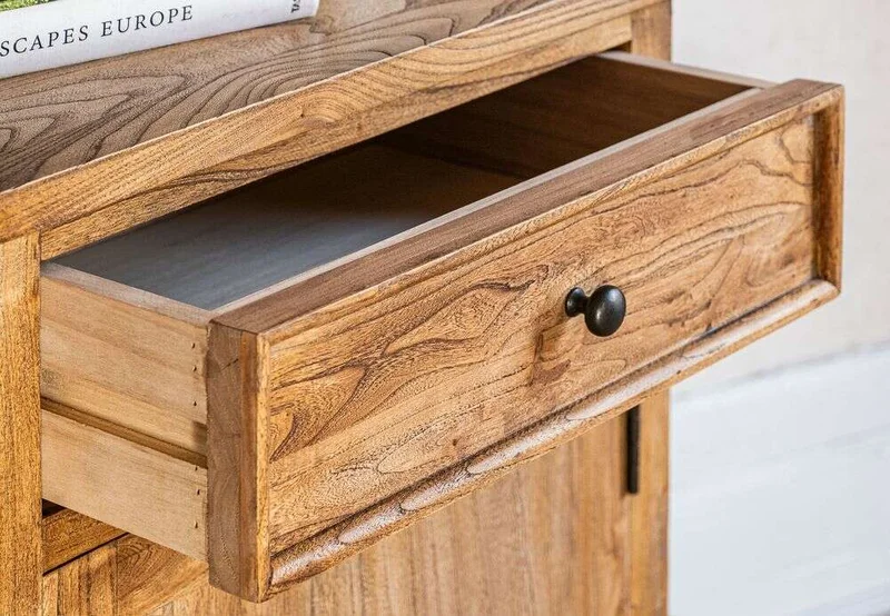 MESA DE LUZ - OLMO MACIZO en Madera natural - Mesas de luz, Uruguay | La Iberica, vista 3