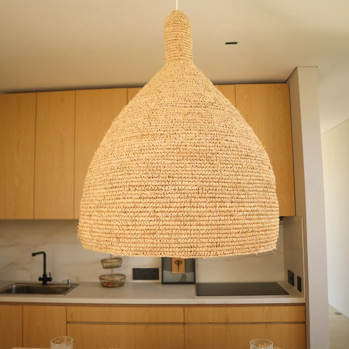 Lámpara Colgante de Sisal Tulum 75 cm | Casakos en Madera natural - Lámparas colgantes, Uruguay | Casakos, vista 2