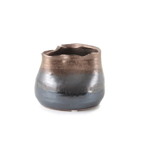 FLORERO LAVA Negro Small - Decoración, Uruguay | Viasono