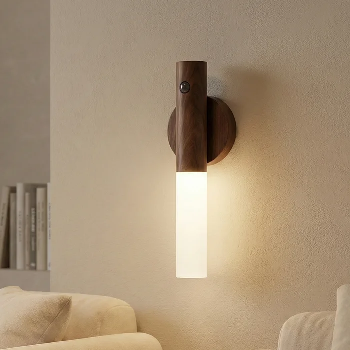 Aplique de Pared Sense Wood en Marrón - Iluminación, Uruguay | La Perla, vista 2