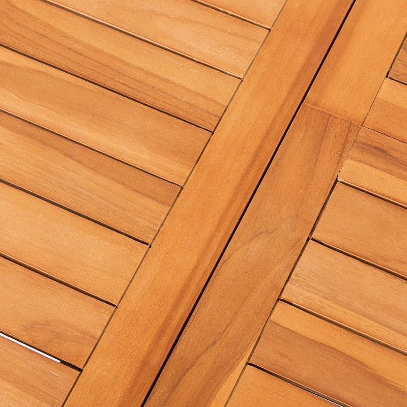 Mesa Madera Natural-beige Extensible Tribeca en Madera natural - Muebles para el exterior, Uruguay | Divino, vista 4