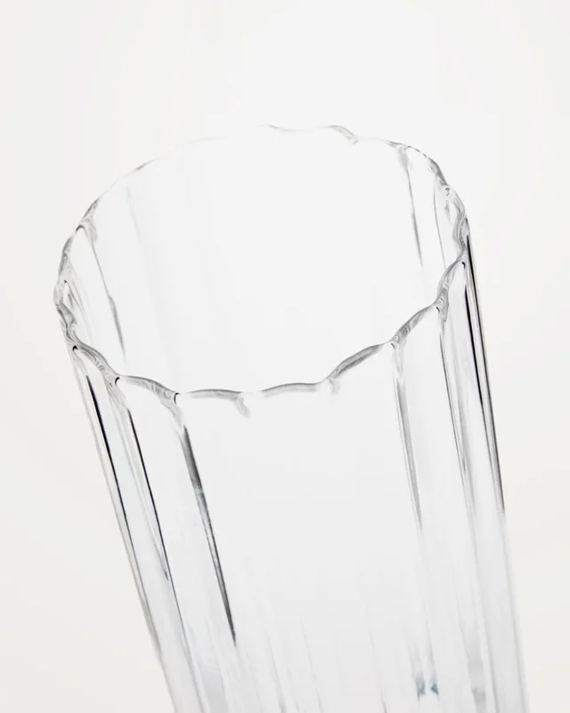 Jarrón Neblan de vidrio transparente 30 cm en Multicolor - Jarrones, Uruguay | Kavehome, vista 3