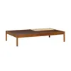 Mesa Ratona Madera Marron Orla Castaño en Marrón - Mesas de living, Uruguay | Divino, vista 2 de 6