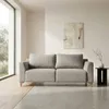 Sofá Gino - Microfibra - 3 cuerpos - TC1009 (Plata) en Gris - Sillones y sofás, Uruguay | NYR, vista 2 de 5