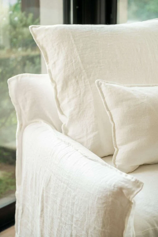 SILLON ALMA LINO BLANCO - 1 CUERPO en Blanco - Sillones y sofás, Uruguay | La Iberica, vista 7