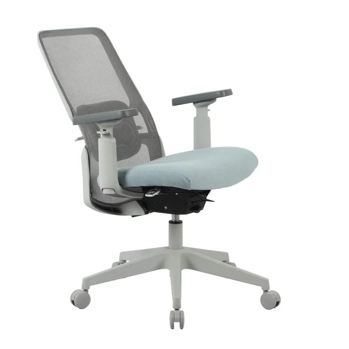 Silla De Oficina Malla-y-polipropileno Gris M2 en Gris - Sillas de escritorio, Uruguay | Divino, vista 7