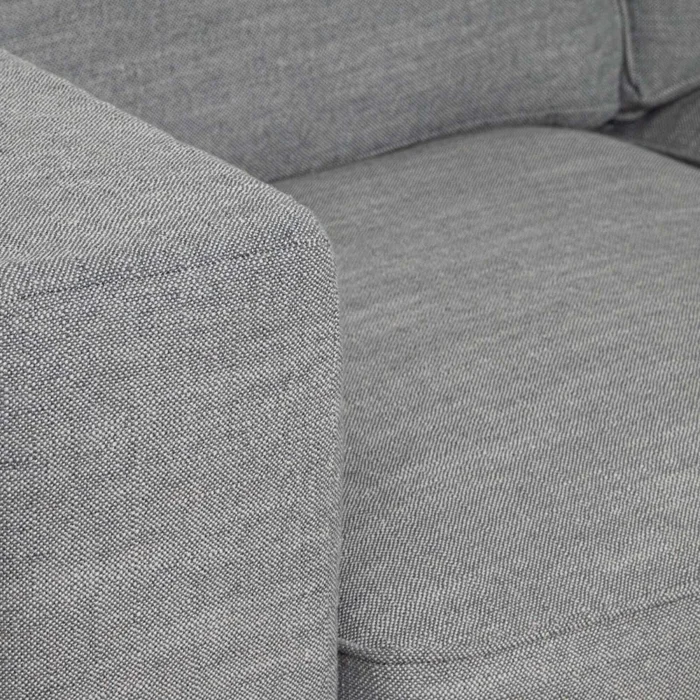 Sofá Con Funda Desmonttable 2 Cuerpos Tela-y-madera Gris Charlie en Gris - Sillones y sofás, Uruguay | Divino, vista 5