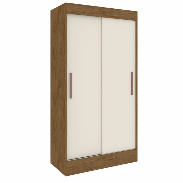 Ropero Placard 2 Puertas Corredizas 2 Cajones Dormitorio en Madera natural - Roperos y placares, Uruguay | Soy Hogar