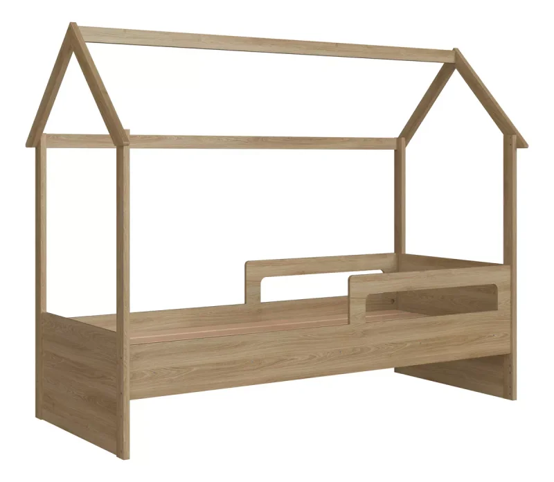 Cama Siena – Marron en Madera natural - Dormitorio, Uruguay | RM Muebles y Deco, vista 5