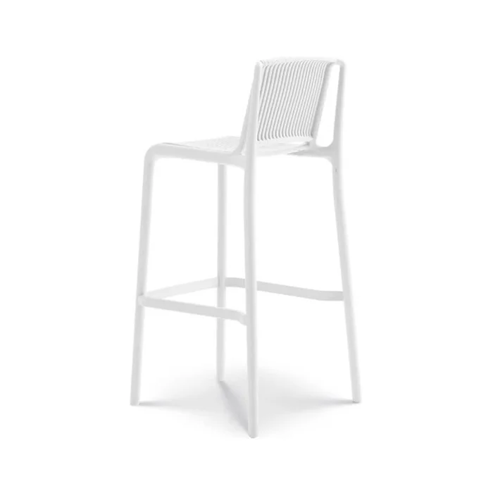 Banqueta La Roche Blanco en Blanco - Butacas, banquetas y puffs, Uruguay | Decotech, vista 5