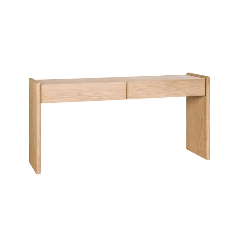 MESA CONSOLA BAKERS ROBLE en Madera natural - Aparadores y recibidores, Uruguay | Masinfinito Casa