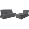 Sillón Tela Gris Penelope Grafito en Gris - Sillones y sofás, Uruguay | Divino, vista 2 de 6