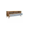 Rack 3 Cajones Madera Gris - Línea Berlín - Muebles para TV, Uruguay | Ecowood, vista 2 de 3