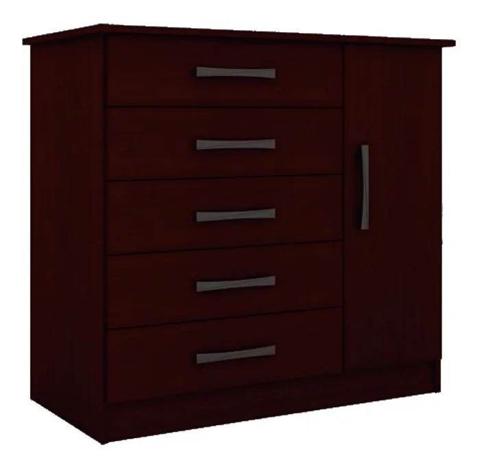 Comodas Cajoneras 5 Cajones 1 Puerta Dormitorio Demo 15d - Cómodas, Uruguay | Soy Hogar, vista 7