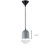 Luminaria Colgante Dalu Gris ø 10 cm en Gris - Lámparas colgantes, Uruguay | Serlux, vista 4 de 6