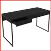 Escritorio con cajon – ME 4156 en Negro - Escritorios y sillas de escritorio, Uruguay | Punto Unión, vista 3 de 7