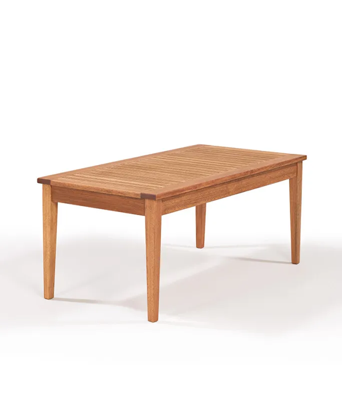 MESA DE CENTRO RIADE 100x50x43CM JATOBA en Madera natural - Muebles para el exterior, Uruguay | Vinibel