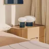 Lámpara de mesa Idela de cristal ahumado y mármol negro - Ø26 cm en Blanco - Lámparas de mesa, Uruguay | Kavehome, vista 3 de 7
