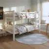 Cucheta 1 plaza Tota - B102 - Blanco en Blanco - Dormitorio, Uruguay | Rústico Hogar, vista 2 de 4