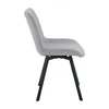 Silla Giratoria Telaio - Tela Rústica - W83 (Gris) en Gris - Butacas, banquetas y puffs, Uruguay | NYR, vista 5 de 5