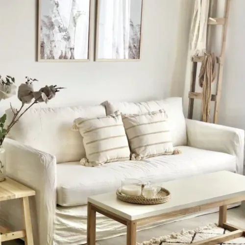 Sofá con funda Arsenal en Blanco - Sillones y sofás, Uruguay | Pieza Clave
