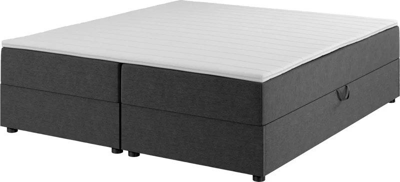 Cama cont almac Queen 160x200 PLUS C40 gr-40 en Gris - Dormitorio, Uruguay | JYSK, vista 3