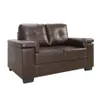 Sillon 2 cuerpos Eco Cuero - Chocolate en Marrón - Sillones y sofás, Uruguay | La Cueva Muebles, vista 7 de 10