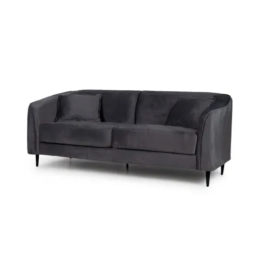 Sofá Ivy - Tela Microfibra - 3 cuerpos - 9204 en Gris - Sillones y sofás, Uruguay | NYR