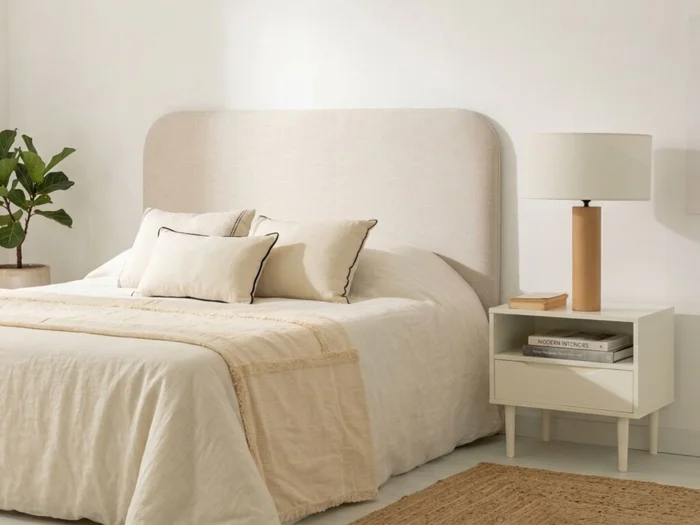 Respaldo MILANO en Gris - Respaldos de cama, Uruguay | Finkel