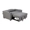 Sofá Cama 2 Cuerpos Tela Gris Miley Gris Osc en Gris - Sillones y sofás, Uruguay | Divino, vista 3 de 9